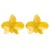 Acetate sheet exaggerating wind flowers earrings woman fresh high all-Purpose Earring woman