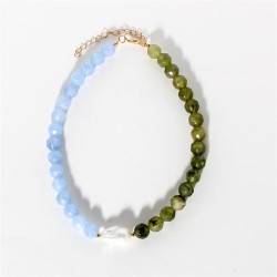 occidental style fashion necklace  brief color beads necklace woman