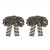 earrings super claw chain fully-jewelled bow earrings woman banquet bride occidental style