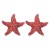 summer wind starfish earrings occidental style Earring woman exaggerating fully-jewelled Earring