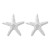 occidental style Alloy starfish Five-pointed star ear stud summer elements Earring samll personality