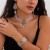 occidental style retro multilayer crystal chain  temperament palace drop tassel woman