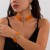 occidental style retro multilayer crystal chain  temperament palace drop tassel woman
