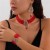 occidental style retro multilayer crystal chain  temperament palace drop tassel woman