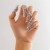 occidental style  wind hollow ring  samll Metal tassel woman