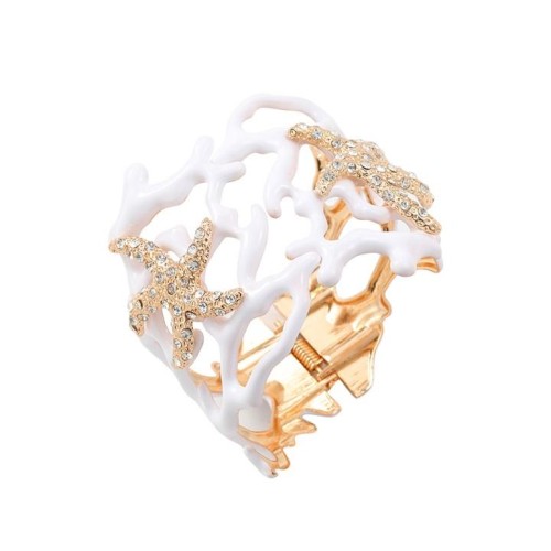 occidental style starfish bangle personality atmospheric exaggerating bangle fashion Irregular hollow