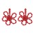 Bohemia handmade weave bow crystal flowers earrings occidental style personality temperament long style beads ear
