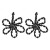 Bohemia handmade weave bow crystal flowers earrings occidental style personality temperament long style beads ear