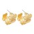 retro flowers geometry earrings Irregular pattern Earring brief fashion all-Purpose ear stud