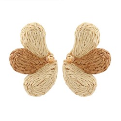  handmade weave butterfly wings earrings fashion fresh wind color wings Earrin..