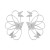  earrings hollow butterfly wings brief occidental style fashion earrings