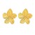 Alloy high flowers flower earrings occidental style