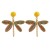  Bohemia creative small fresh earrings handmade establishment personality wind ear stud