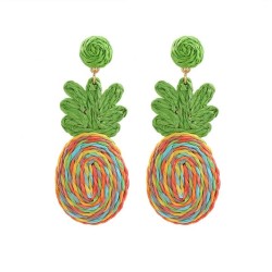 Bohemia earrings Round ear stud summer day earrings earring Earring woman