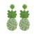 Bohemia earrings Round ear stud summer day earrings earring Earring woman