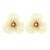 occidental style summer flowers hollow colorful earrings woman Alloy multilayer temperament sweet high Earring
