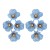 exaggerating flowers tassel earrings samll fashion temperament earring high Earring
