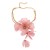 flowers Modeling bride necklace flowers long style exaggerating temperament high necklace