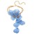 flowers Modeling bride necklace flowers long style exaggerating temperament high necklace