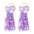 Bohemia tassel ethnic style beads tassel ear stud earrings woman flowers sequin
