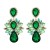  drop earring glass diamond environmental crafts samll personality