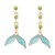  wind personality earring environmental crafts enamel diamond woman personality temperament Earring