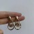  retro Irregular hollow earrings woman fashion high samll ear stud Earring