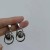  retro Irregular hollow earrings woman fashion high samll ear stud Earring