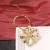  personality retro exaggerating Metal flowers necklace bracelet set     temperament all-Purpose Style