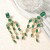  trend fashion fully-jewelled tassel earring     brief all-Purpose temperament style