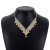 occidental style  creative fashion RhinestoneV necklace personality claw chain wedding chain