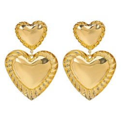 E occidental style personality temperament love earrings  fashion retro geomet..