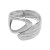 occidental style exaggerating geometry asymmetry Alloy bangle  high opening