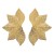 E occidental style personality geometry leaves earrings  creative exaggerating retro Metal wind ear stud