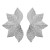 E occidental style personality geometry leaves earrings  creative exaggerating retro Metal wind ear stud