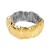 occidental style Metal Irregular pattern annular width bangle  retro high