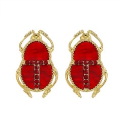 creative fashion original cartoon insect diamond ear stud personality all-Purp..