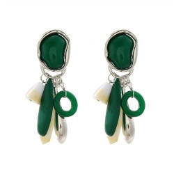 fashion multicolor high more pendant head wind earrings woman