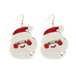 occidental style christmas series Earring diamond christmas tree snowflake chr..