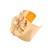 occidental style personality Metal flowers Pearl opening bangle temperament exaggerating bangle high