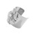 occidental style personality Metal flowers Pearl opening bangle temperament exaggerating bangle high