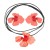 flowers petal necklace earrings set