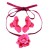 occidental style flowers personality samll exaggerating flowers multicolor necklace earrings set woman