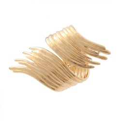 Metal Alloy wings opening temperament bangle
