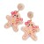 occidental style christmas cartoon earrings  creative lovely Alloy beads Earring