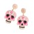 occidental style Halloween beads earrings  creative enamel Alloy skull earring