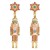 occidental style lovely creative earrings  christmas personality diamond earring