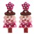 occidental style personality handmade beads christmas tree earring  christmas series diamond earring