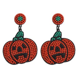  occidental style Halloween fashion beads head earrings  day earring