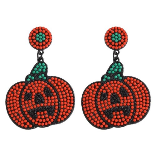  occidental style Halloween fashion beads head earrings  day earring